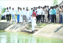 ಗಾಣೇಕಲ್ ಜಲಾಶಯದಿಂದ ನೀರು ಬಿಡುಗಡೆ: ಕುಡಿಯುವ ನೀರು, ಬೆಳೆಗಳಿಗೆ ನೀರಾವರಿಗೆ ಆದ್ಯತೆ
